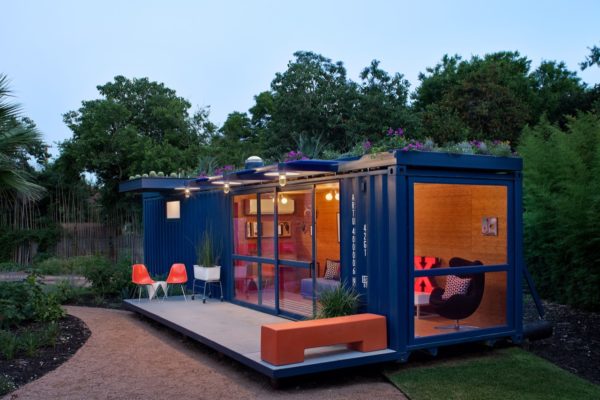 Residential Architects_2_San Antonio_Container Guest House